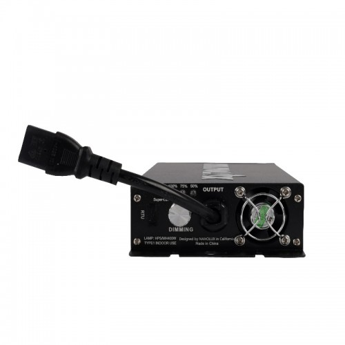 Nanolux OG 400W Digital Ballast – Dimmable, Switchable HPS/MH With Built-in Fan